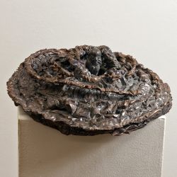 Ereignishorizont (Das Merke)l, 2014, Bronze, D. 25 cm