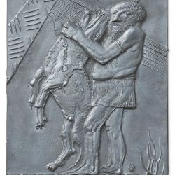 Gilgamesh, 2014, Aluguß, H. 37 cm